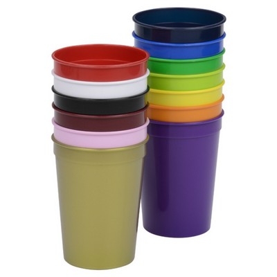 Double-Wall Insulated Stadium Cup with Lid